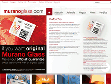 Tablet Screenshot of muranoglass.com